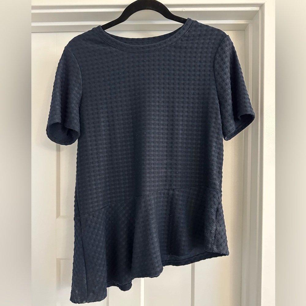 Banana Republic Navy Medium Angled shirt